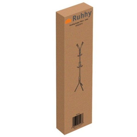 WIESZAK STOJĄCY 170CM - BIAŁY RUHHY 23814 WIESZAK STOJĄCY 170CM - BIAŁY RUHHY 23814