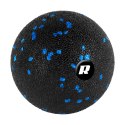ZESTAW WAŁEK DO MASAŻU, ROLLER,  PIŁKA, DUOBALL , 3 ELEMENTY, KOLOR CZARNO-NIEBIESKI, MATERIAŁ EPP, REBEL ACTIVE