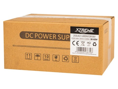 58-625# ZASILACZ LABORATORYJNY x3005 MINI 30V/5A CZARNY 58-625# ZASILACZ LABORATORYJNY x3005 MINI 30V/5A CZARNY