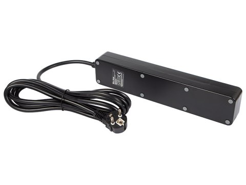 98-421# INTELIGENTNA LISTWA ZASILAJĄCA CZARNA 3M 2xUSB+USB-C WIFI TUYA 98-421# INTELIGENTNA LISTWA ZASILAJĄCA CZARNA 3M 2xUSB+USB-C WIFI TUYA