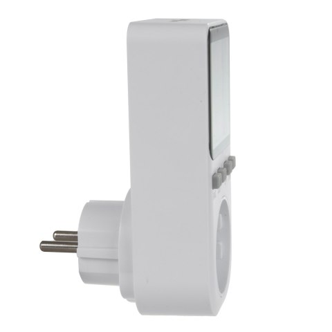 MIERNIK ENERGII GREENBLUE, WATOMIERZ, TY P E, 220-240V AC, 50HZ, MAx. OBCIĄŻENIE 16A, IP20, WBUDOWANA BATERIA, GB364 E MIERNIK ENERGII GREENBLUE, WATOMIERZ, TY P E, 220-240V AC, 50HZ, MAx. OBCIĄŻENIE 16A, IP20, WBUDOWANA BATERIA, GB364 E