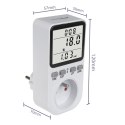 MIERNIK ENERGII GREENBLUE, WATOMIERZ, TY P E, 220-240V AC, 50HZ, MAx. OBCIĄŻENIE 16A, IP20, WBUDOWANA BATERIA, GB364 E