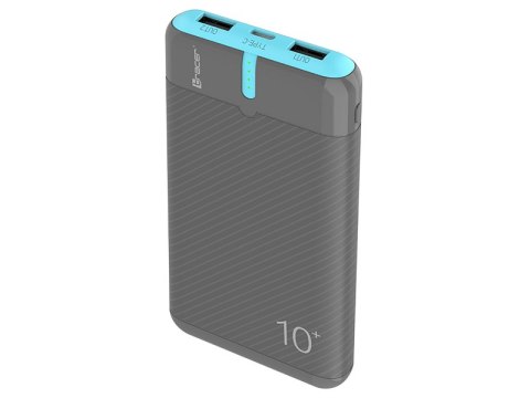 POWER BANK TRACER ENERGO 10000MAH GRAY/BLUE POWER BANK TRACER ENERGO 10000MAH GRAY/BLUE