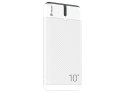 POWER BANK TRACER ENERGO 10000MAH WHITE/BLACK