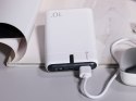 POWER BANK TRACER ENERGO 10000MAH WHITE/BLACK