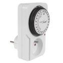 WŁĄCZNIK CZASOWY - TIMER MECHANICZNY GREENBLUE, 48  PROGRAMÓW, MAx. OBCIĄŻENIE 16A, IP20, GB360 E