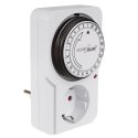 WŁĄCZNIK CZASOWY - TIMER MECHANICZNY GREENBLUE, 48 PROGRAMÓW, MAx. OBCIĄŻENIE 16A, IP20, GB360 F WŁĄCZNIK CZASOWY - TIMER MECHANICZNY GREENBLUE, 48 PROGRAMÓW, MAx. OBCIĄŻENIE 16A, IP20, GB360 F