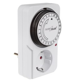 WŁĄCZNIK CZASOWY - TIMER MECHANICZNY GREENBLUE, 48  PROGRAMÓW, MAx. OBCIĄŻENIE 16A, IP20, GB360 F