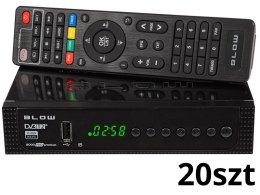 77-037# DEKODER TUNER DVB-T2 BLOW 8000FHD  PREMIUM O P.