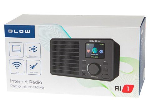 77-590# RADIO PRZENOŚNE INTERNETOWE BLOW RI1 77-590# RADIO PRZENOŚNE INTERNETOWE BLOW RI1