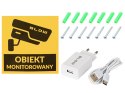 78-826# KAMERA BLOW 4G  PTZ 3M P H-393 SOLAR Z AKUMULATOREM 8W