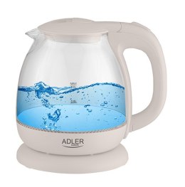 AD 1283 CREAM CZAJNIK SZKLANY 1,0L