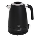 AD 1295 BLACK CZAJNIK METALOWY 1,7L Z LCD & REGULACJĄ TEM PERATURY