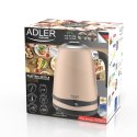 AD 1295 GOLD CZAJNIK METALOWY 1,7L Z LCD & REGULACJĄ TEM PERATURY