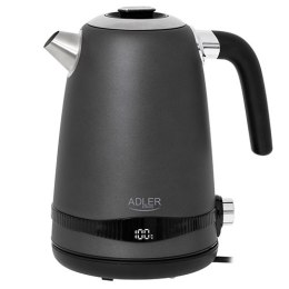 AD 1295 GREY CZAJNIK METALOWY 1,7L Z LCD & REGULACJĄ TEM PERATURY