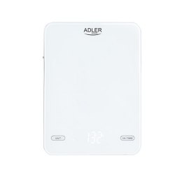 AD 3177 WHITE WAGA KUCHENNA 10KG ŁADOWANA  PRZEZ USB