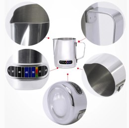 AG514E KUBEK DO S PIENIANIA 350ML TERMOMETR