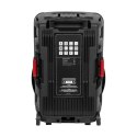 AKTYWNA KOLUMNA GŁOŚNIKOWA (Z 2 MIKROFONAMI BEZ PRZEWODOWYMI UHF, SD, BLUETOOTH, FM, USB, LED) 60 WATT