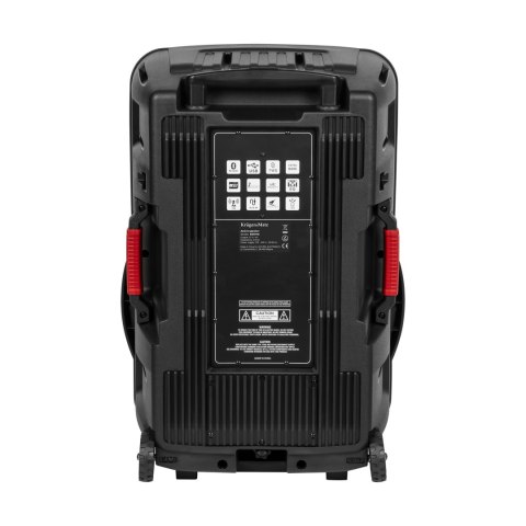 AKTYWNA KOLUMNA GŁOŚNIKOWA (Z 2 MIKROFONAMI BEZ PRZEWODOWYMI UHF, SD, BLUETOOTH, FM, USB, LED) 60 WATT AKTYWNA KOLUMNA GŁOŚNIKOWA (Z 2 MIKROFONAMI BEZ PRZEWODOWYMI UHF, SD, BLUETOOTH, FM, USB, LED) 60 WATT
