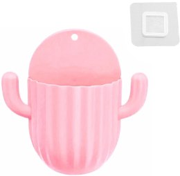 DA129A ORGANIZER ŚCIENNY NA SZCZOTECZKI,  PĘDZLE  PINK