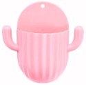 DA129A ORGANIZER ŚCIENNY NA SZCZOTECZKI,  PĘDZLE  PINK