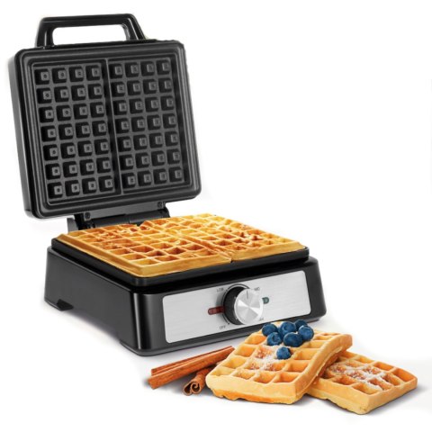 GOFROWNICA TEESA, 2 GOFRY, 1600W, INOx, REGULACJA MOCY GOFROWNICA TEESA, 2 GOFRY, 1600W, INOx, REGULACJA MOCY