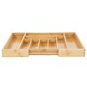 ROZSUWANY BAMBUSOWY ORGANIZER NA SZTUĆCE GREENBLUE, 325-500x430x45MM, GB379