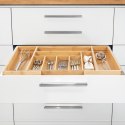 ROZSUWANY BAMBUSOWY ORGANIZER NA SZTUĆCE GREENBLUE, 325-500x430x45MM, GB379