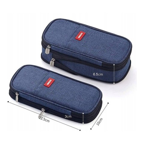 DUŻY PIÓRNIK DWUKOMOROWY SASZETKA GRANAT PR06GRAN