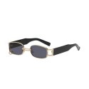 OKULARY PRZECIWSŁONECZNE ELEGANT RECTANGLE BLACK OK377