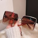 OKULARY PRZECIWSŁONECZNE ELEGANT SQUARE BROWN OK379WZ2