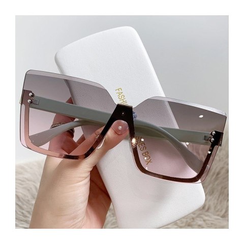 OKULARY PRZECIWSŁONECZNE ELEGANT SQUARE OMBRE OK379WZ1