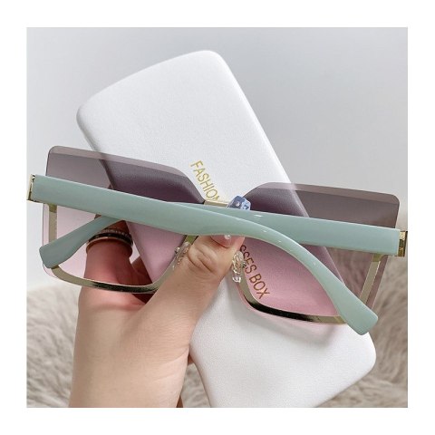 OKULARY PRZECIWSŁONECZNE ELEGANT SQUARE OMBRE OK379WZ1