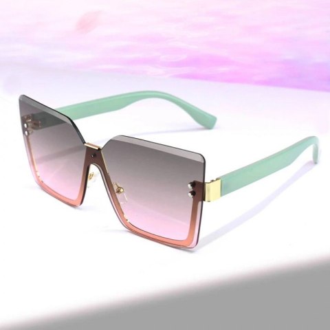 OKULARY PRZECIWSŁONECZNE ELEGANT SQUARE OMBRE OK379WZ1