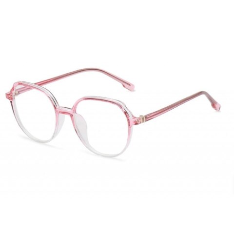 OKULARY "ZERÓWKI" OWAL ZŁOTO GOLD ROSE OK242WZ3