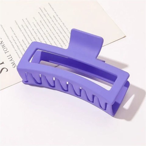 SPINKA DO WŁOSÓW DUŻA KLAMRA XL CIEMNY FIOLET 13CM SP277CF