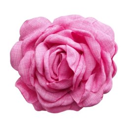 SPINKA DO WŁOSÓW DUŻA KLAMRA XL KWIAT RÓŻA FUKSJA 9CM SP288F