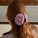 SPINKA DO WŁOSÓW DUŻA KLAMRA XL RÓŻA KWIAT RÓŻOWA 9CM SP288R