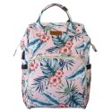 TORBA, ORGANIZER DO WÓZKA PLECAK DLA MAMY RÓŻOWY 42X26X19CM PL152R