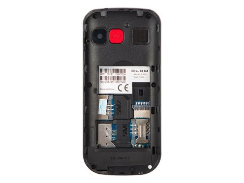 75-030# TELEFON DLA SENIORA BLOW CZARNY Z PODSTAWKĄ S18D 75-030# TELEFON DLA SENIORA BLOW CZARNY Z PODSTAWKĄ S18D