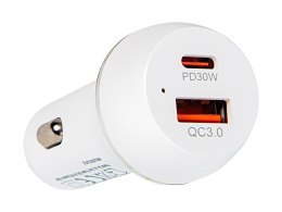 75-758# ŁADOWARKA SAMOCHODOWA GNIAZDO USB+USB-C 48W G48W