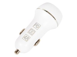 75-758# ŁADOWARKA SAMOCHODOWA GNIAZDO USB+USB-C 48W G48W
