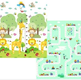 DA248 PIANKOWA DWUSTRONNA MATA EDUKACYJNA 200x180