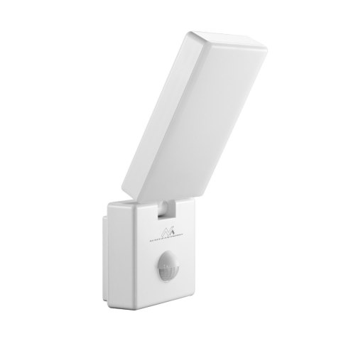 LAM PA LED Z CZUJNIKIEM RUCHU MACLEAN, CZUJNIK RUCHU PIR, KOLOR BIAŁY, 10W, IP65, 800LM, BARWA NEUTRALNA BIAŁA (4000K) MCE516 W LAM PA LED Z CZUJNIKIEM RUCHU MACLEAN, CZUJNIK RUCHU PIR, KOLOR BIAŁY, 10W, IP65, 800LM, BARWA NEUTRALNA BIAŁA (4000K) MCE516 W