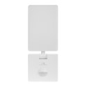 LAM PA LED Z CZUJNIKIEM RUCHU MACLEAN, CZUJNIK RUCHU PIR, KOLOR BIAŁY, 10W, IP65, 800LM, BARWA NEUTRALNA BIAŁA (4000K) MCE516 W