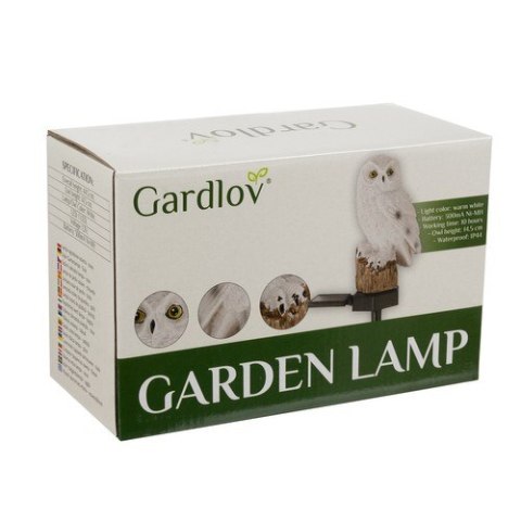 LAM PA OGRODOWA SOLARNA - SOWA GARDLOV 23847 LAM PA OGRODOWA SOLARNA - SOWA GARDLOV 23847