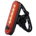 LAM PKA ROWEROWA T6 USB + TYLNE ŚWIATŁO 23681
