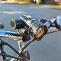 LAM PKA ROWEROWA T6 USB + TYLNE ŚWIATŁO 23681