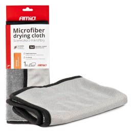 MIKROFIBRA RĘCZNIK DO OSUSZANIA SAMOCHODU 40x30 CM 550 G AMIO-03981