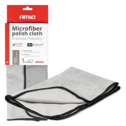 MIKROFIBRA ŚCIERECZKA DO  POLEROWANIA SAMOCHODU 30x40 CM 230G AMIO-03975